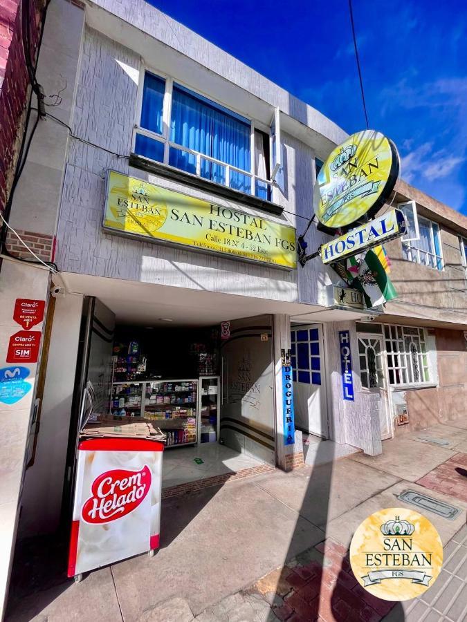 Hostal San Esteban FGS Tunja Bagian luar foto