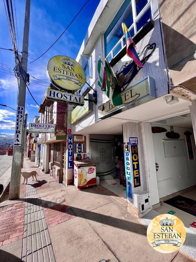 Hostal San Esteban FGS Tunja Bagian luar foto